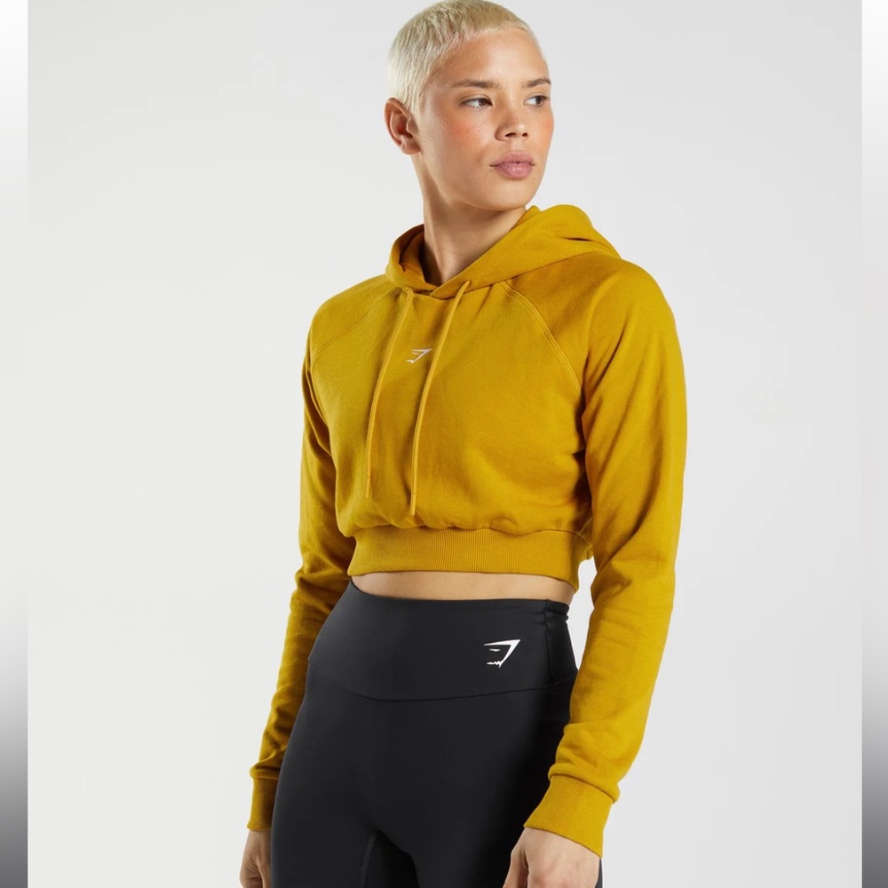 Gymshark training cropped hoodie